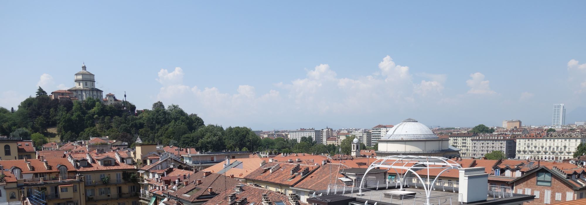 Penthouse for sale of 320 sq m with wide terraces in Gran Madre – Turin